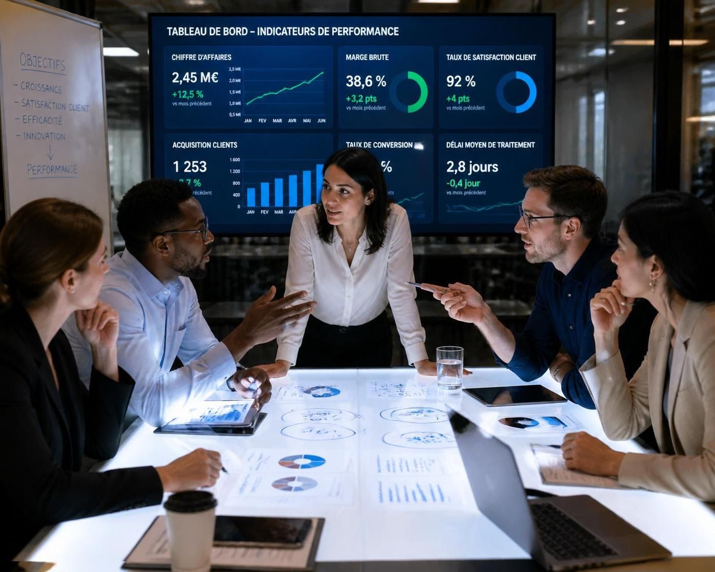 découvrez les indicateurs clés pour mesurer efficacement la transformation en entreprise grâce au diagnostic de la conduite du changement. optimisez vos stratégies et assurez la réussite de vos projets.