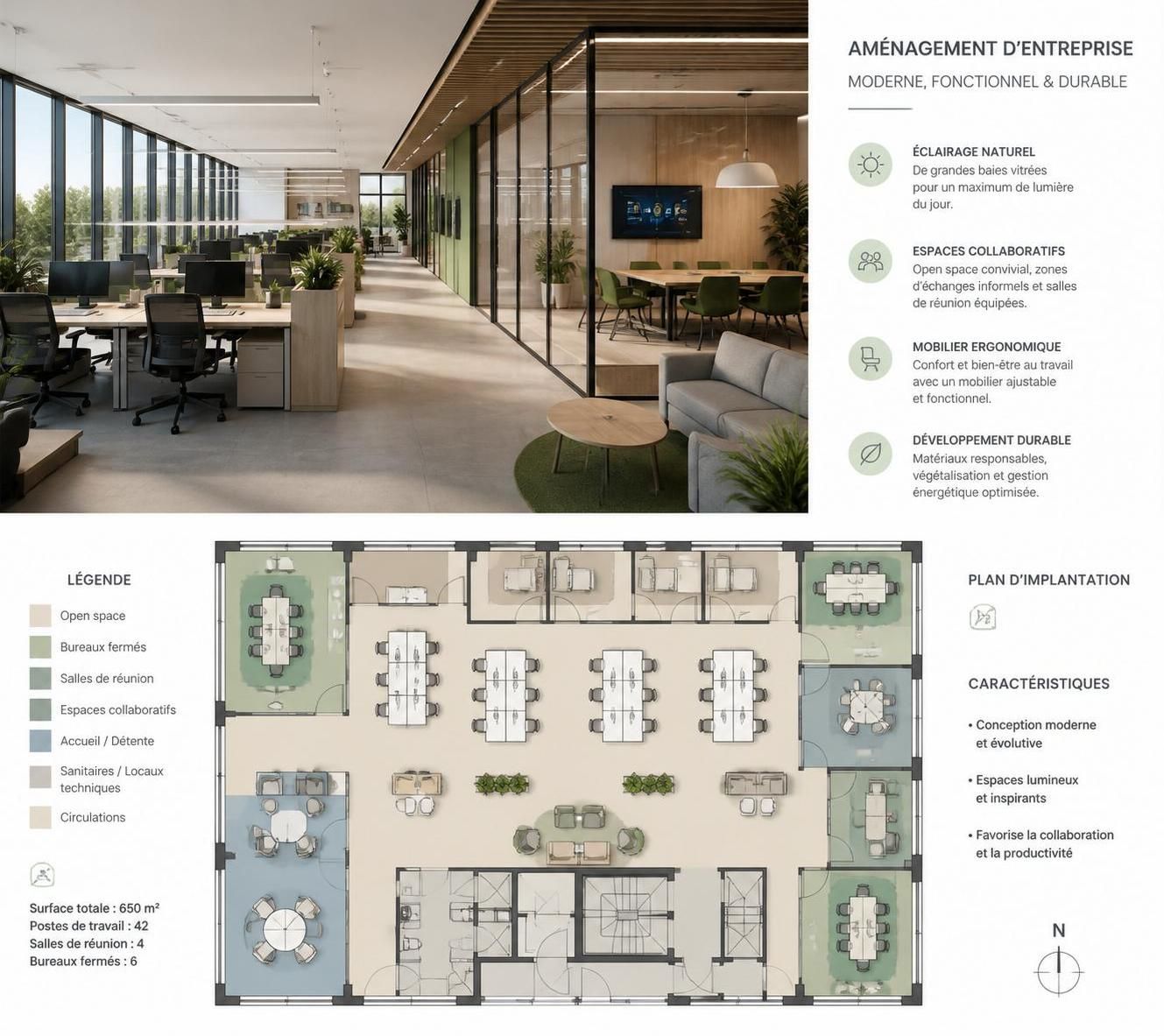 découvrez un exemple concret de plan d'implantation pour réussir l'aménagement efficace de votre entreprise et optimiser vos espaces de travail.