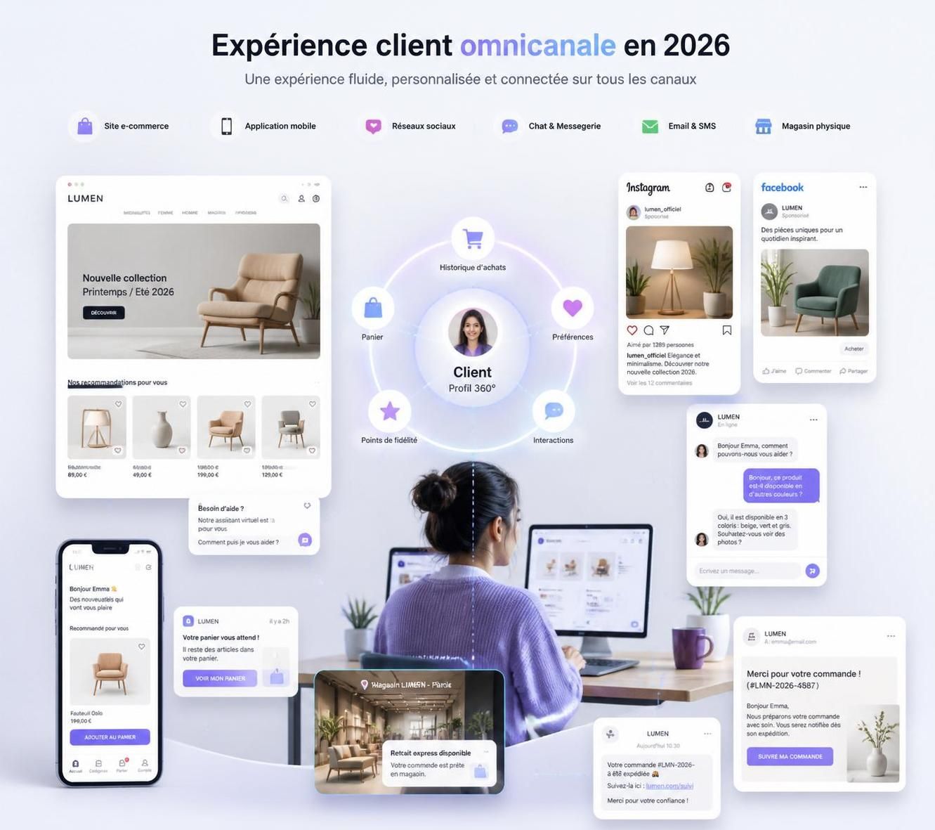 découvrez comment l'ecommerce transforme la relation client en entreprise, en améliorant l'expérience, la personnalisation et la fidélisation.