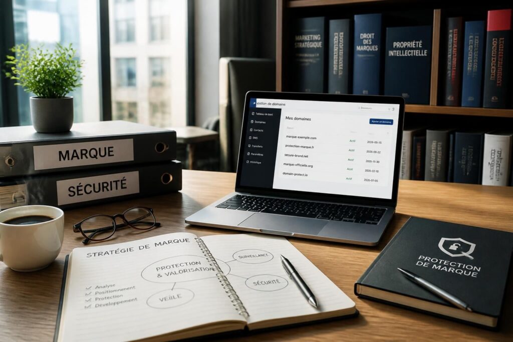 découvrez comment choisir la meilleure stratégie de domaine pour protéger efficacement votre marque et sécuriser votre présence en ligne.