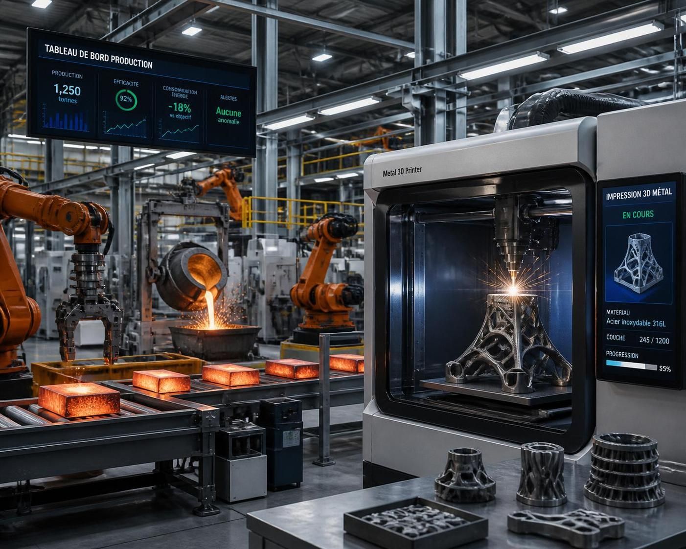 découvrez comment les innovations révolutionnent l'industrie métallurgique française et façonnent l'avenir du métal avec avenir metal.