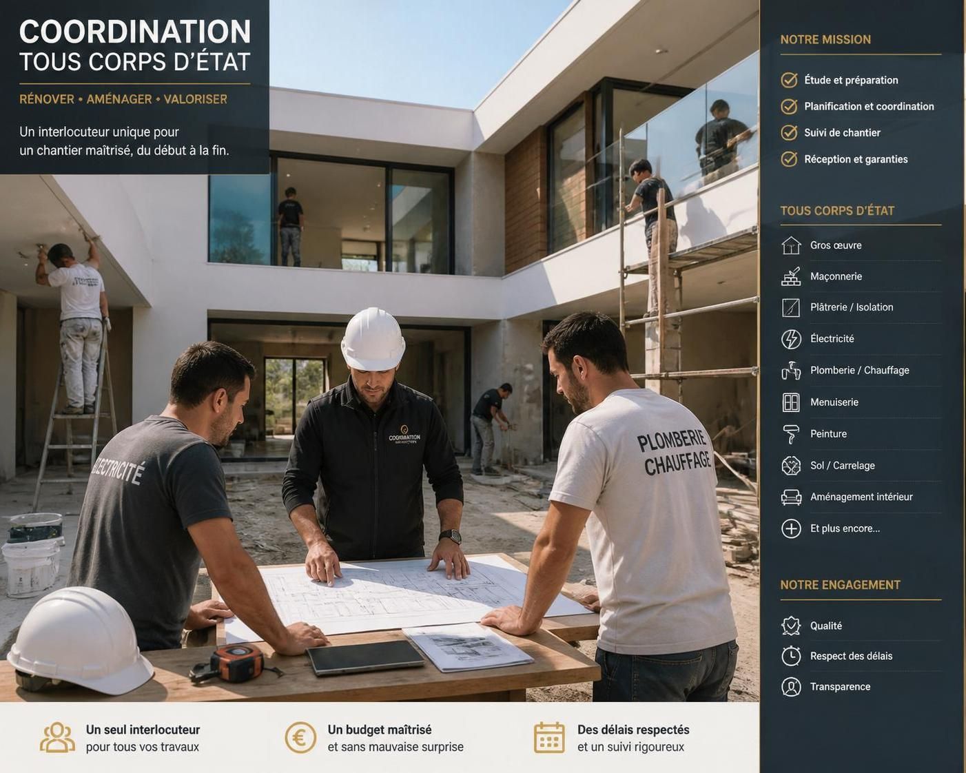découvrez comment une entreprise de rénovation tous corps d'état devient un partenaire essentiel pour réussir vos projets ambitieux, en garantissant qualité, coordination et efficacité.