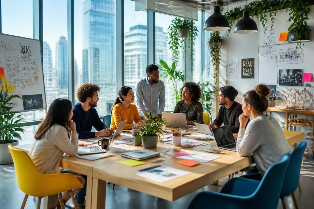 découvrez comment un espace de créativité au travail stimule l'innovation en entreprise, favorise la collaboration et booste la performance des équipes.