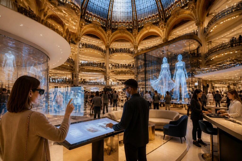 découvrez comment les galeries lafayette révolutionnent l'expérience client en magasin grâce à des innovations captivantes et un service personnalisé.