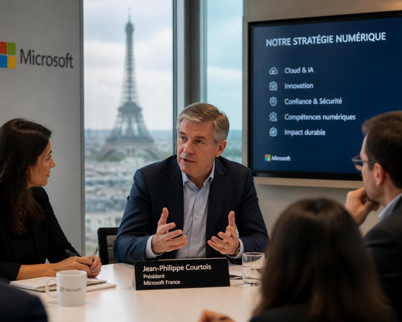 découvrez la stratégie de jean-philippe courtois pour microsoft afin de relever les défis du marché français et renforcer sa position face à la concurrence.