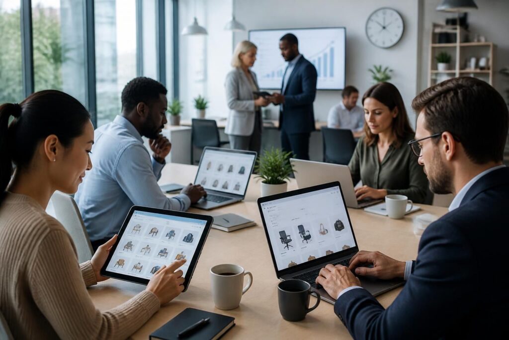 découvrez pourquoi un nombre croissant de professionnels optent pour le commerce en ligne afin de simplifier et optimiser leurs achats d'entreprise.