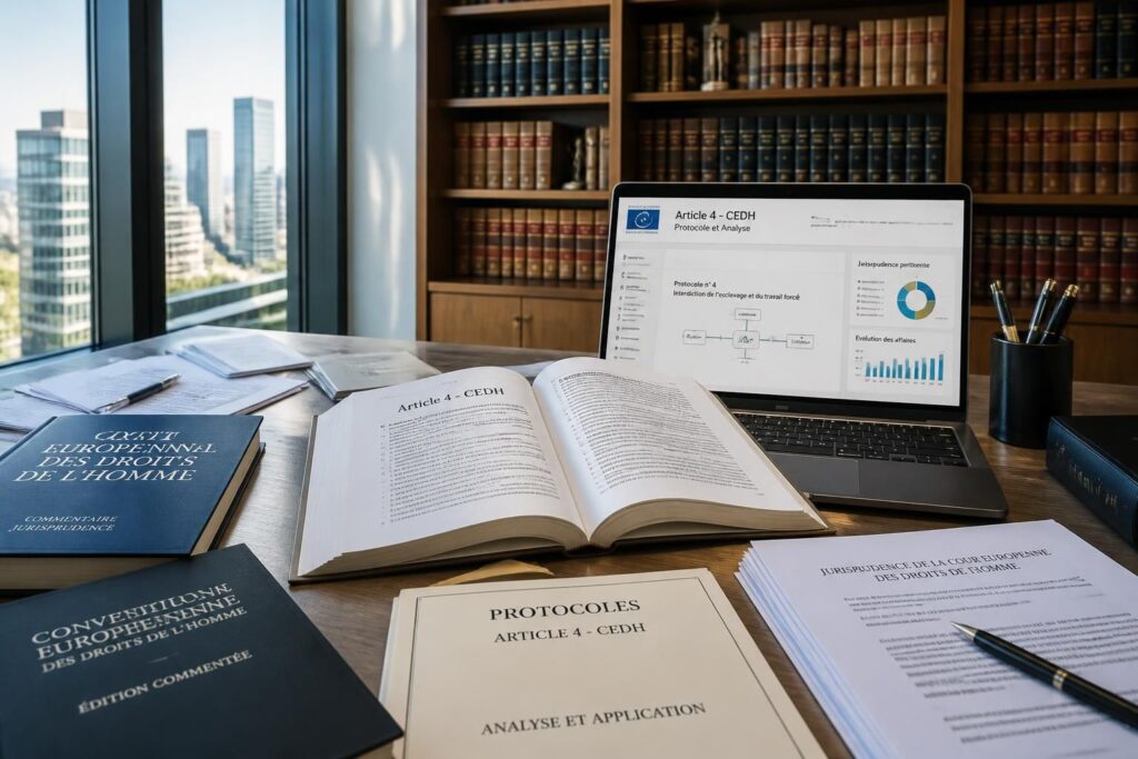 découvrez une analyse détaillée de l'article 4 de la convention européenne des droits de l'homme (cedh) et un guide complet des protocoles associés pour mieux comprendre leur application et impact.