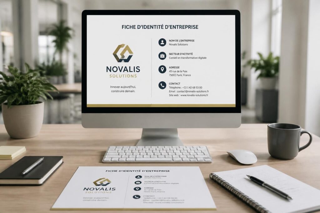 découvrez nos modèles et conseils pratiques pour rédiger efficacement une fiche d'identité entreprise claire et complète, essentielle pour valoriser votre société.