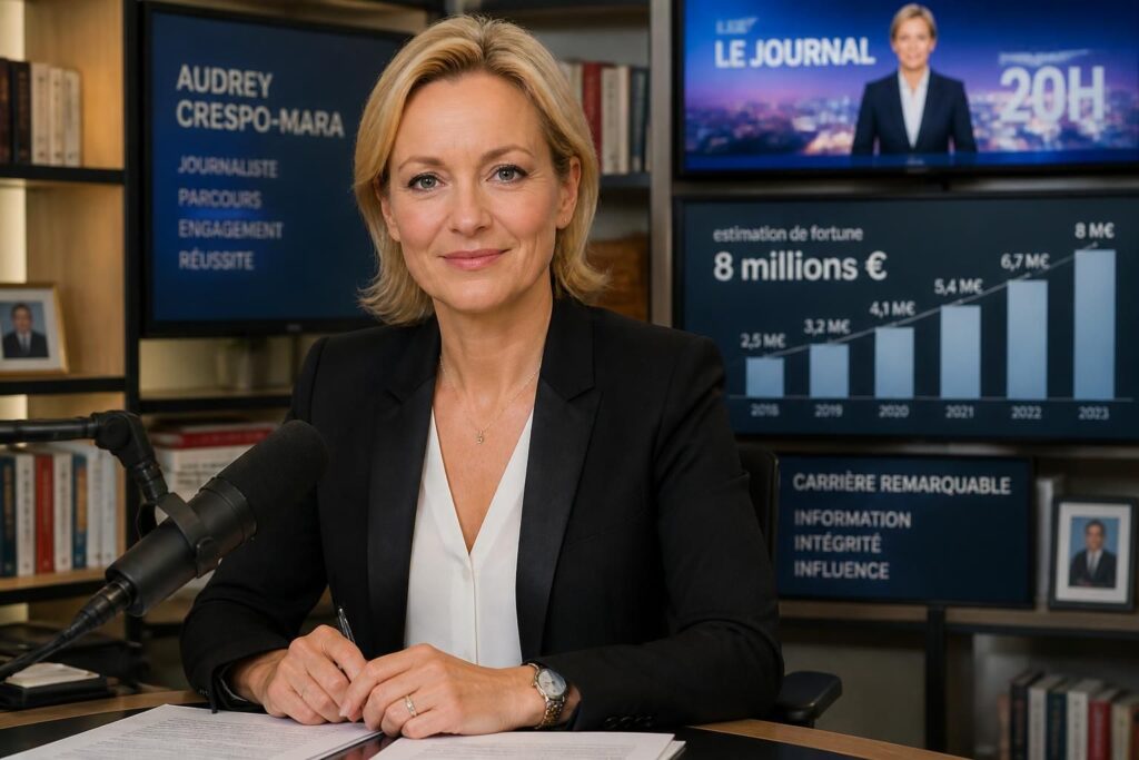 découvrez l'estimation de la fortune d'audrey crespo-mara et plongez dans le parcours inspirant de cette journaliste reconnue.