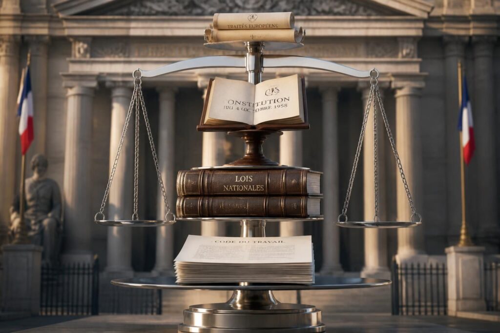 découvrez la hiérarchie des normes juridiques en france et comprenez les principes essentiels du droit du travail grâce à une explication claire et détaillée.