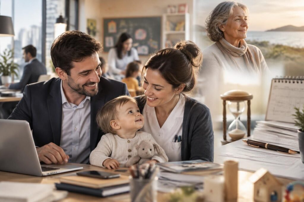 découvrez combien de trimestres pour la retraite peuvent être accordés par enfant, et comparez les règles applicables dans le privé et la fonction publique.